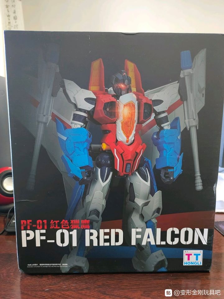 TT Hongli PF-01 Red Falcon Unboxing and Comparison Images T-Beast